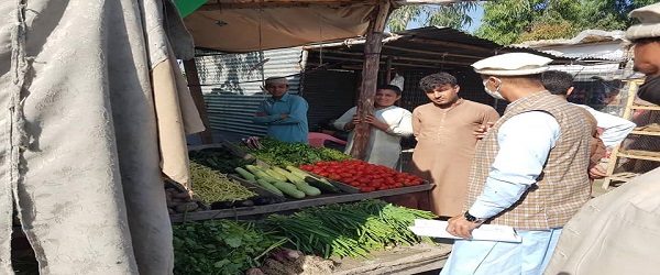 جلال اباد ښار اتمه ناحيه کې نرخنامو تطبيق په موخه کمپاين دوام لري