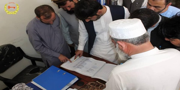 جلال اباد ښاروال اوومې ناحيې څخه لېدنه وکړه