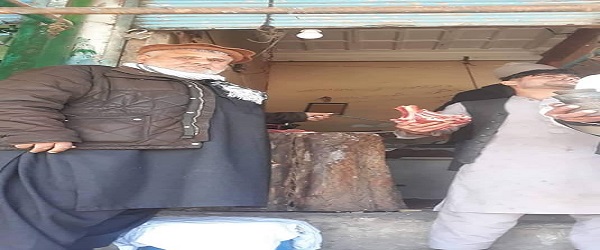 جلال اباد ښار لومړې ناحیېد ښاریانو د مستقیم شکایت له املهد قصابۍ هټۍمهرلاک کړې