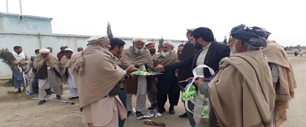 جلال اباد ښار شپږمه ناحیه کې د ١٤ میلیونه او اته سوه زره افغانیو په مالي لګښت د پرمختیایي پروژې د چارو پرانسته وشوه