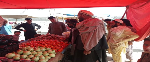 جلال اباد ښاروالۍ نهمې ناحيې امر ضياءالله ناصري په مشرۍ د يادې ناحيې اړوند نرخونو کنټرول او نرخامو تطبيق