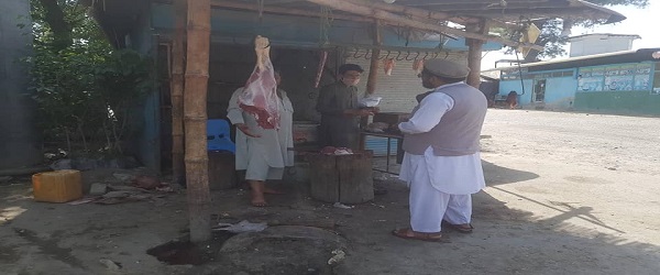 جلال اباد ښاروالۍ نهمې ناحيې امر ضياءالله ناصري په مشرۍ د يادې ناحيې اړوند نرخونو کنټرول او نرخامو تطبيق