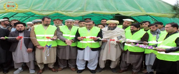  جلال اباد ښاروالۍ د لومړي ځل لپاره د زینتي او موسمي بوټو قوریه پرانیسته