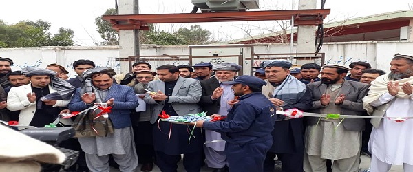 جلال اباد ښار پنځمه ناحیه کې د دولس میلیونه او او څه د پاڅه پنځه سوه زره افغانیو په لګښت پرمختیایي پروژې ګټې اخیستنې ته وسپارل شوې